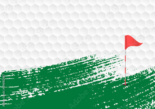 Golf grunge texture and background.