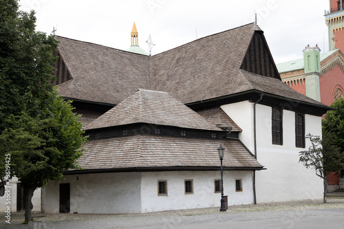 UNESCO monument - Kezmarok - Church of the Holy Trinity, Slovakia