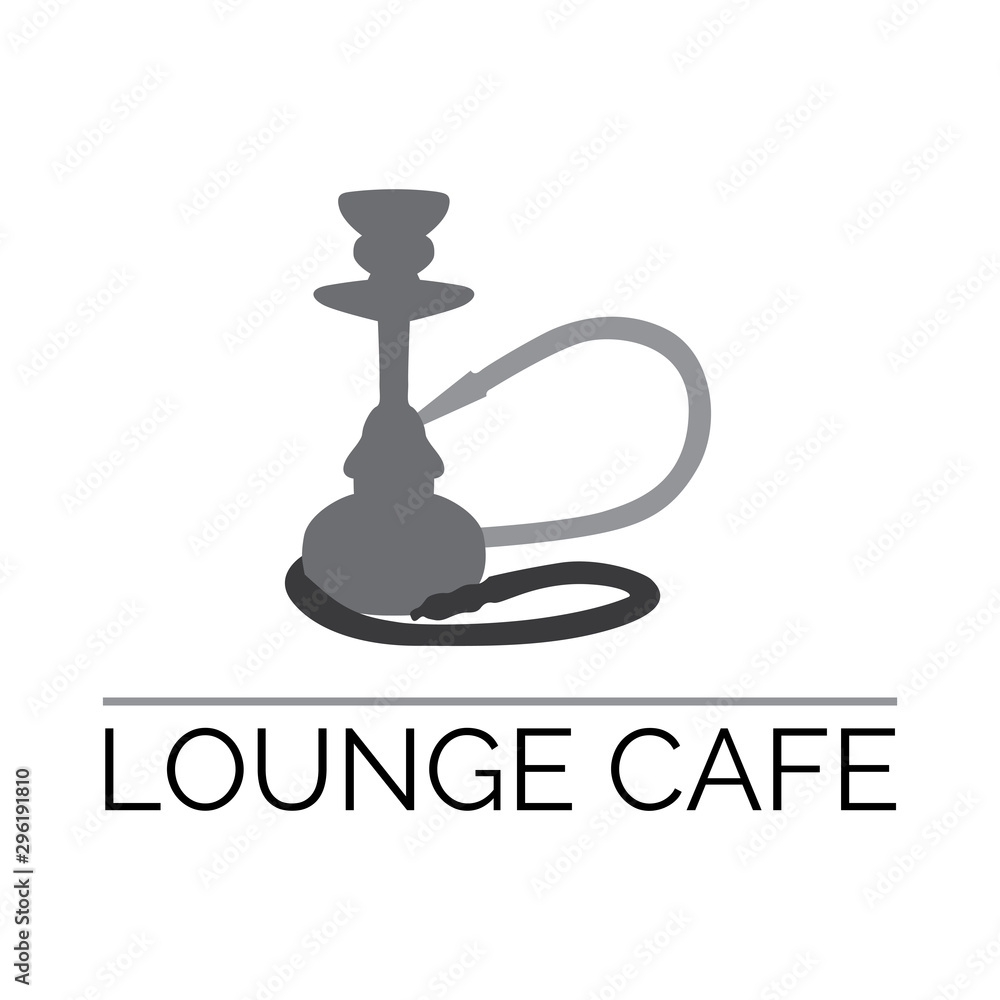 Vector logo lounge cafe, leisure and entertainment Vector logo lounge cafe, leisure and entertainment