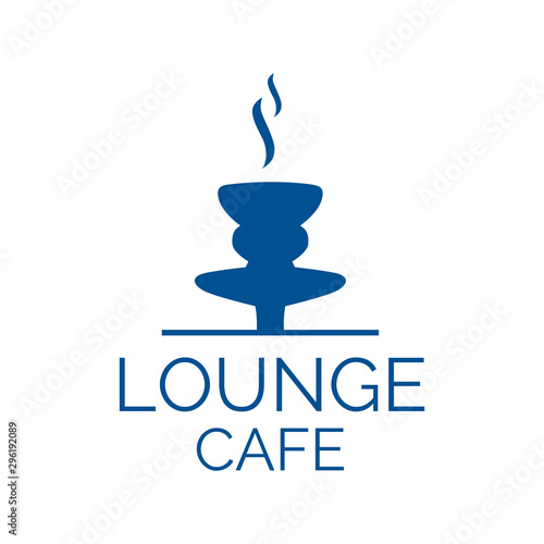 Vector logo lounge cafe, leisure and entertainment