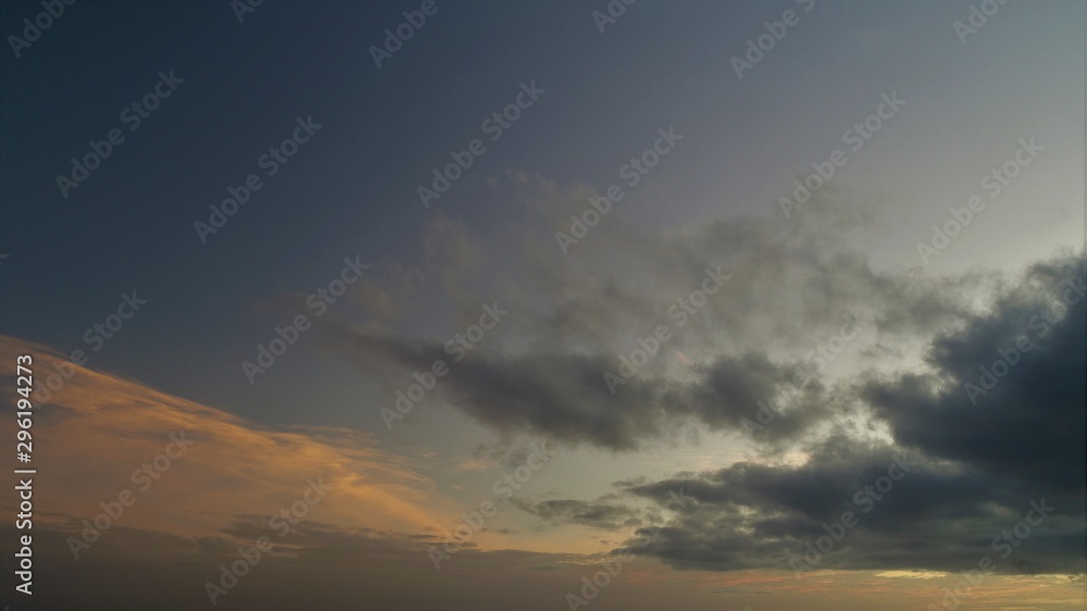 sunset stroking the clouds the sky the earth and the sea sunset stroking the clouds the sky the earth and the sea