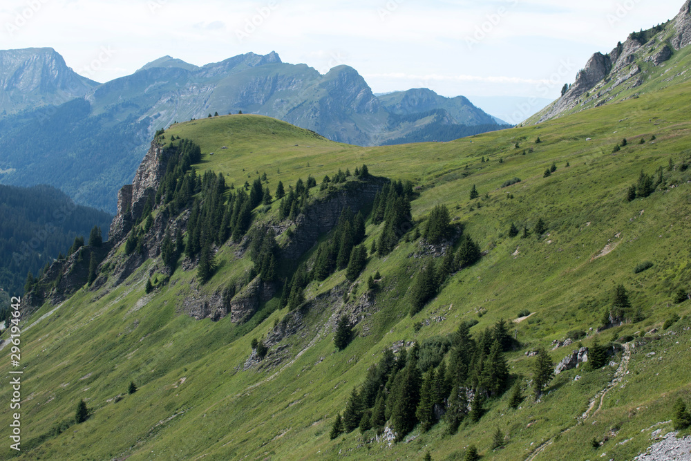 Montagne en été