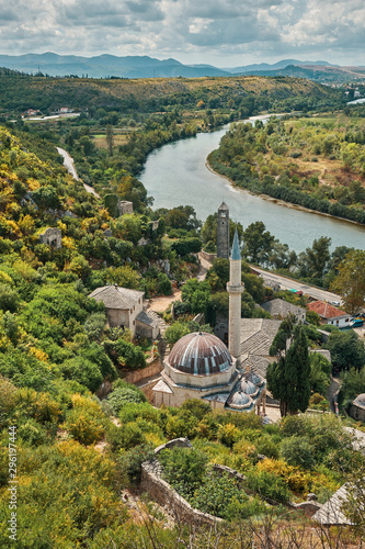 medieval town Počitelj Bosnia and Hercegovina