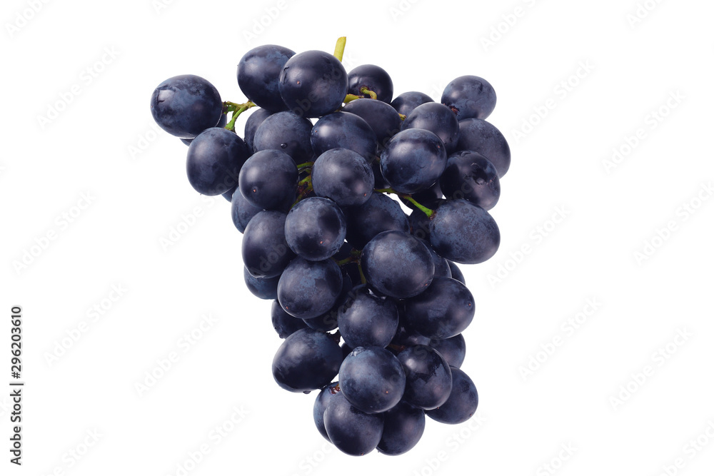 blue grape isolated on a white background. Food blue grape isolated on a white background. Food
