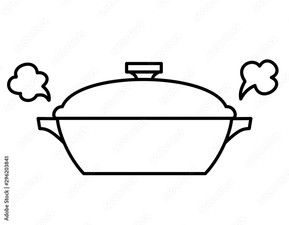 鍋湯気 線画 Stock イラスト Adobe Stock 鍋湯気 線画 Stock イラスト Adobe Stock