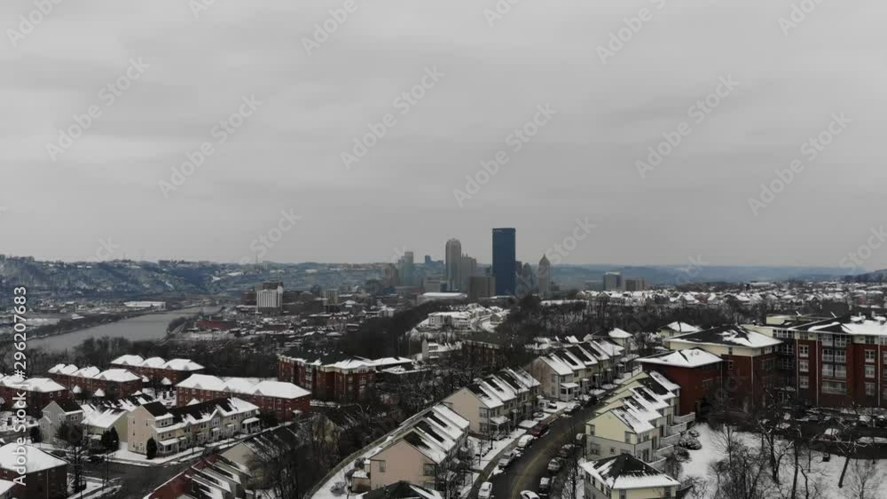 Pittsburgh In Winter Pittsburgh In Winter