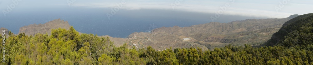 Mirador de Alojera, La Gomera, Santa Cruz de Tenerife, Islas Canarias, España