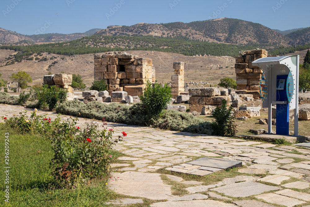 The ancient city of Hierapolis and the sources of Pamukkale