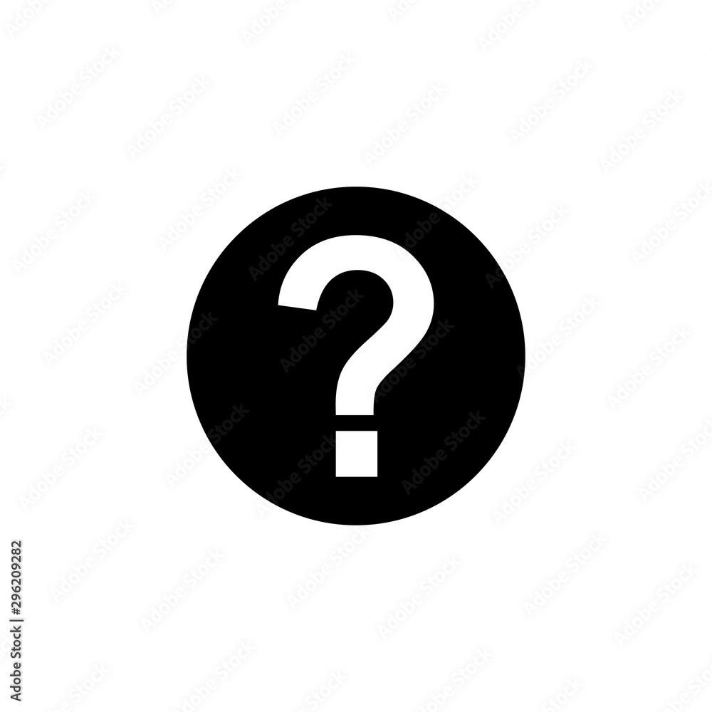 Question icon for web and mobile Question icon for web and mobile