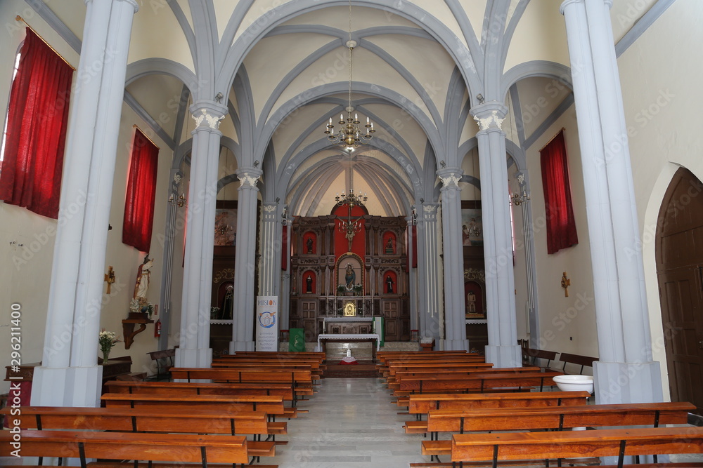 Iglesia de Nuestra Señora de la Encarnación, Hermigua, La Gomera, Santa Cruz de Tenerife, Islas Canarias, España
