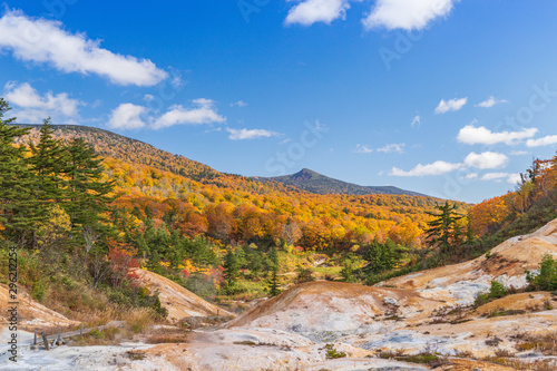 Towada Hachimantai National Park in early autumn