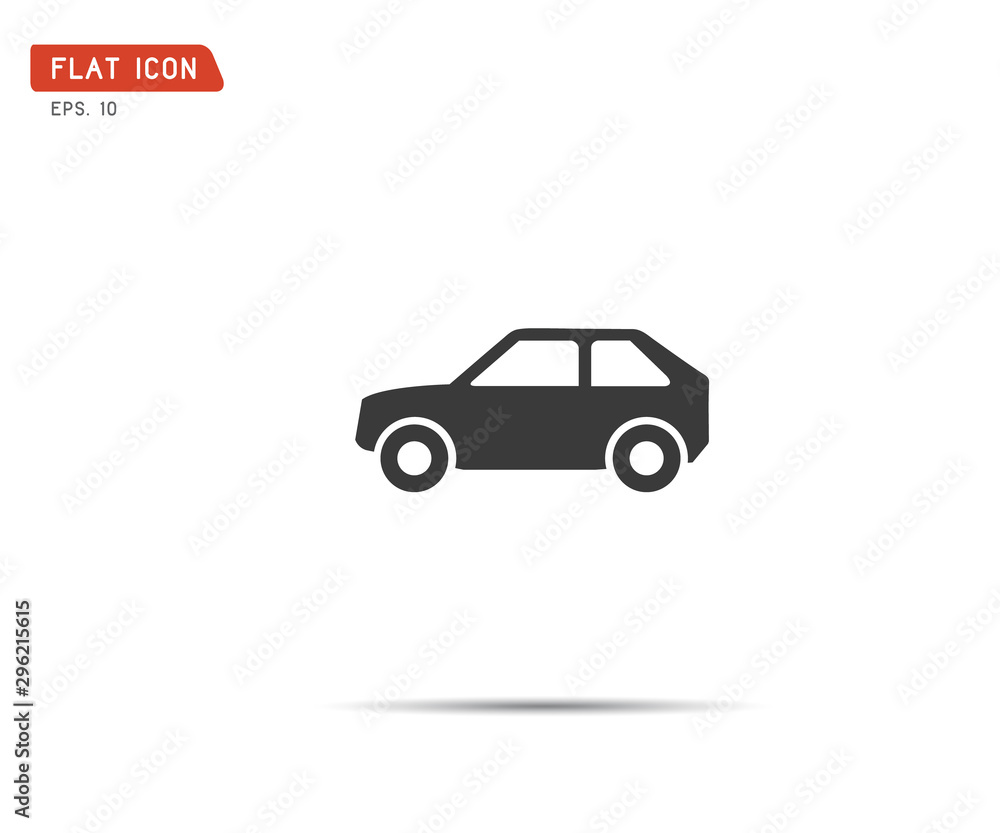 Sports Car Logo company, icon vector Illustration