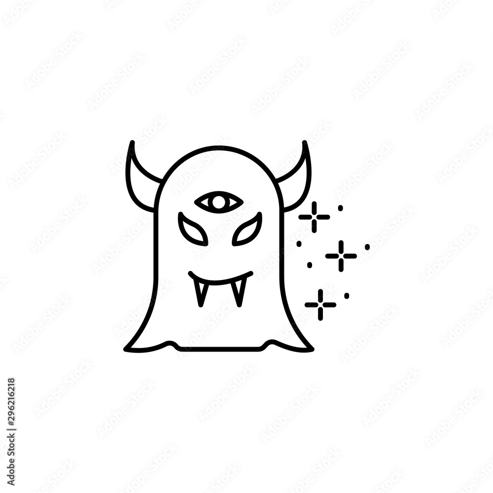 Notebook, pencil, pen, ruler icon. Simple line, outline vector of horror icons for ui and ux, website or mobile application Notebook, pencil, pen, ruler icon. Simple line, outline vector of horror icons for ui and ux, website or mobile application