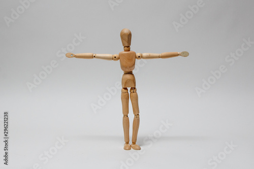 Wooden Human Mannequin Figure Model