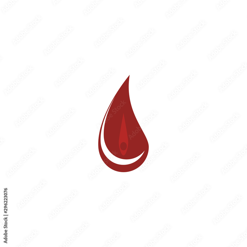 Blood logo template vector icon illustration Blood logo template vector icon illustration