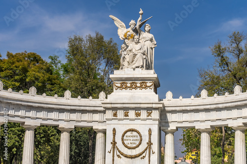 Benito Juarez Hemicycle Monument Mexico City Mexico