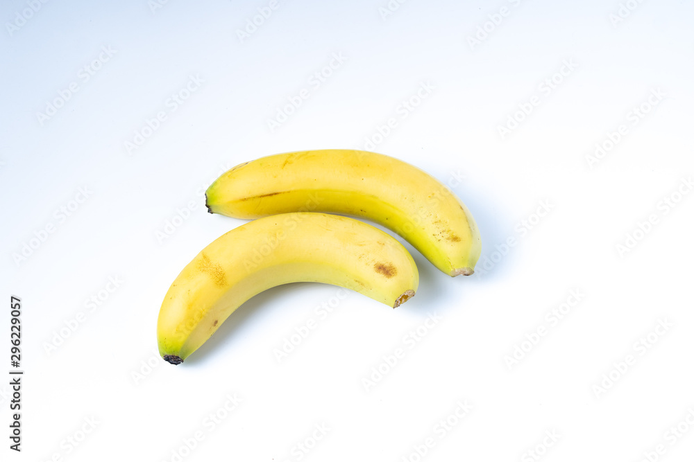 Bunch of bananas isolated in white Bunch of bananas isolated in white