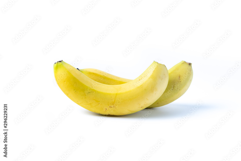 Bunch of bananas isolated in white Bunch of bananas isolated in white