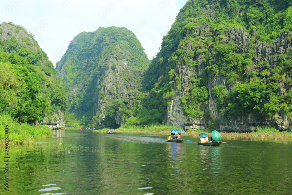 Tam Coc tourist area in Ninh Binh province. This place is comparable to Ha Long Bay Tam Coc tourist area in Ninh Binh province. This place is comparable to Ha Long Bay