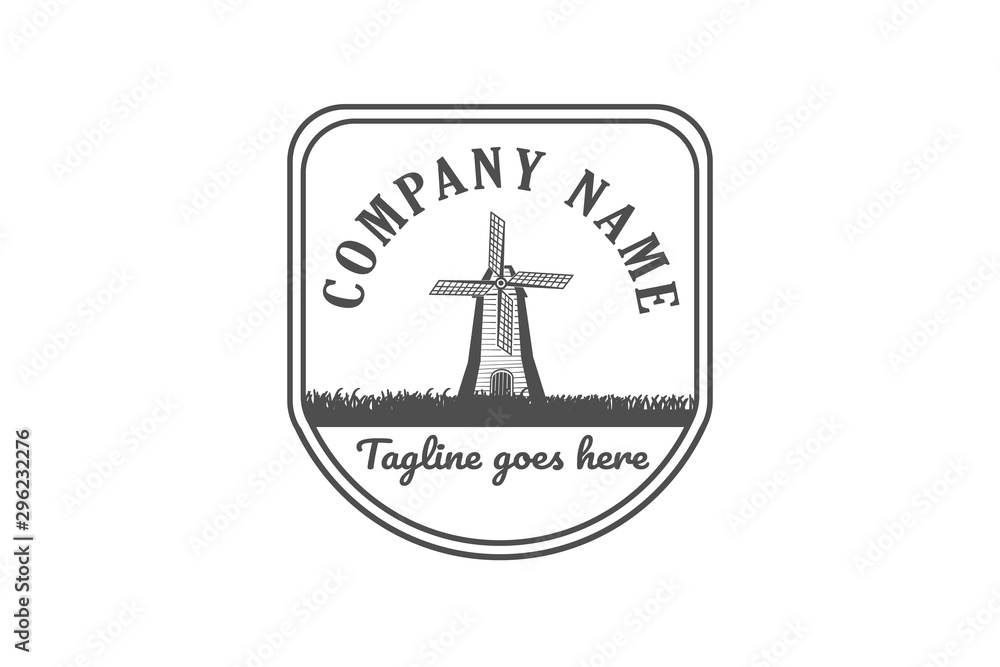 windmill logo template windmill logo template