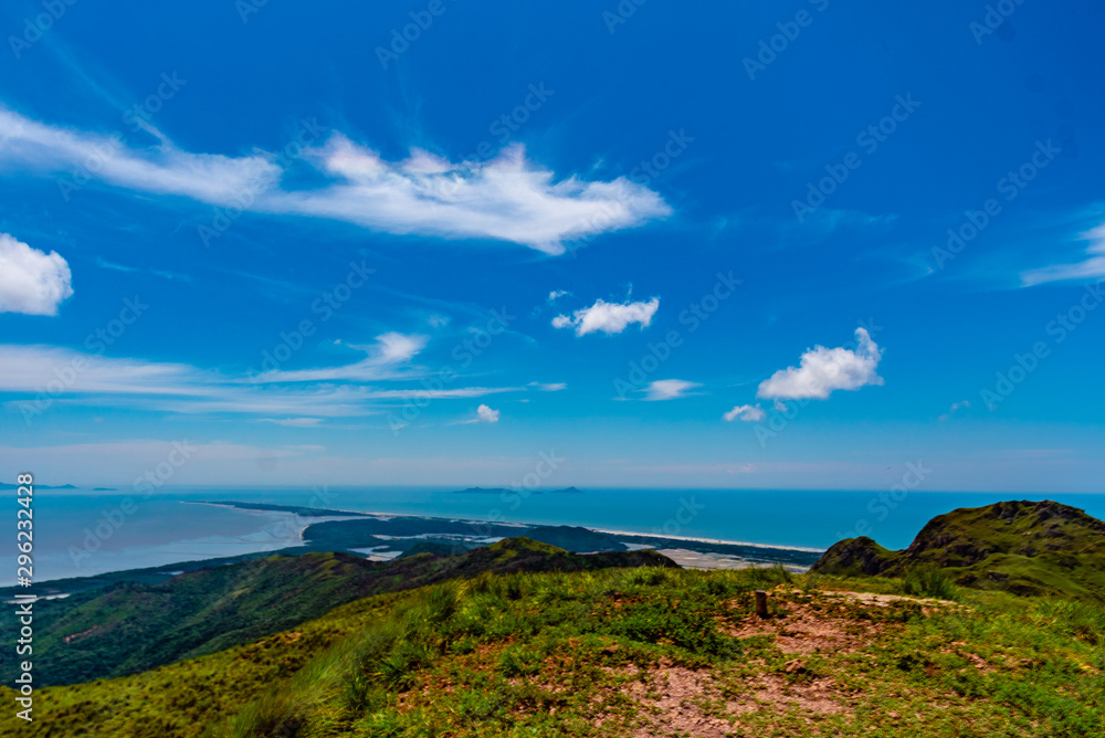 Landscape Green Blue Sky Chame Landscape Green Blue Sky Chame