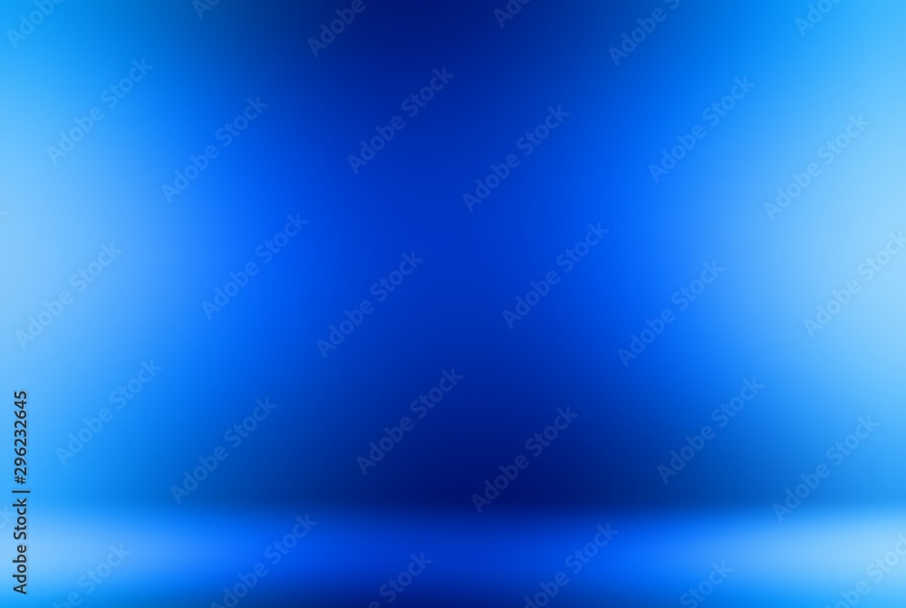 Wonderful blue room 3d illustration. Reflection flare on wall and floor background. Secret illumination. Cold frosty gloss texture. Wonderful blue room 3d illustration. Reflection flare on wall and floor background. Secret illumination. Cold frosty gloss texture.