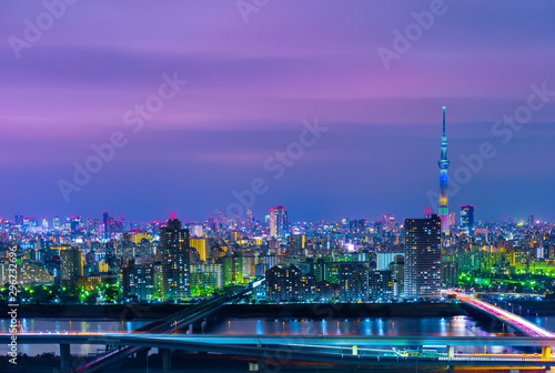 Photography Tokyo cityscape, Japan