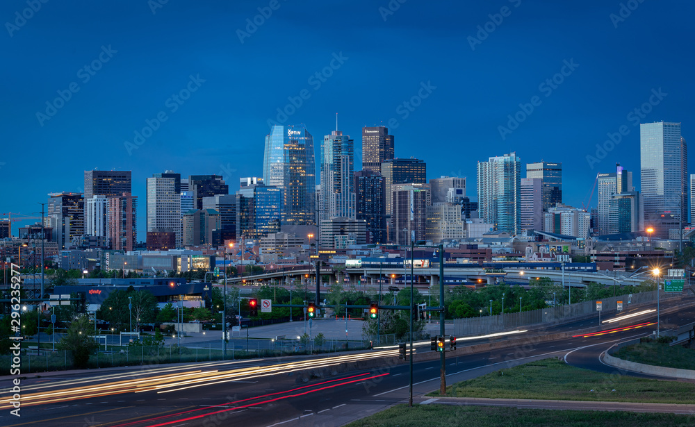 Fototapeta premium Denver Skyline