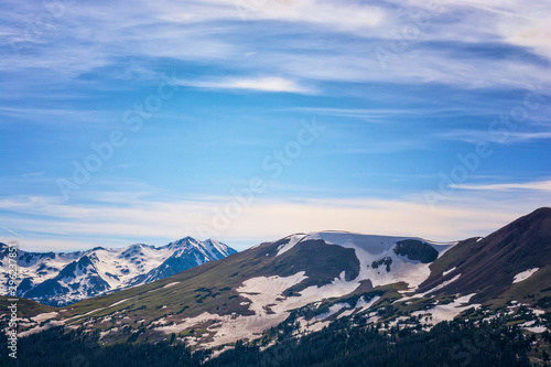 Alpine Peaks in the Rocky Mountain National Park