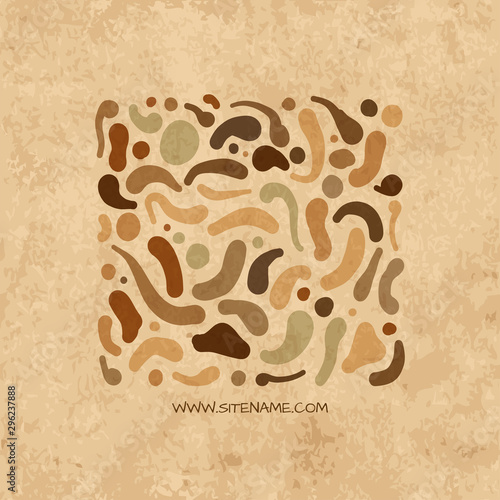 Abstract background on grunge for your design