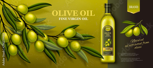 Olive oil banner ads