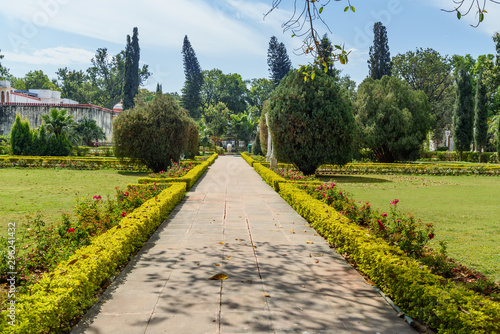 Saheliyon ki Bari gardens or Courtyard of the Maidens in Udaipur. India photo