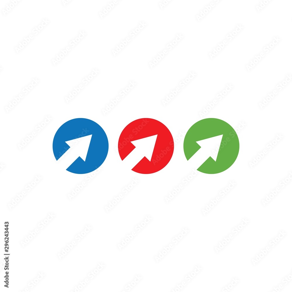 Arrow ilustration logo vector Arrow ilustration logo vector