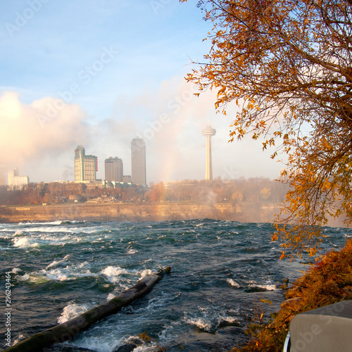 Photography Niagara Falls at Sun Rise