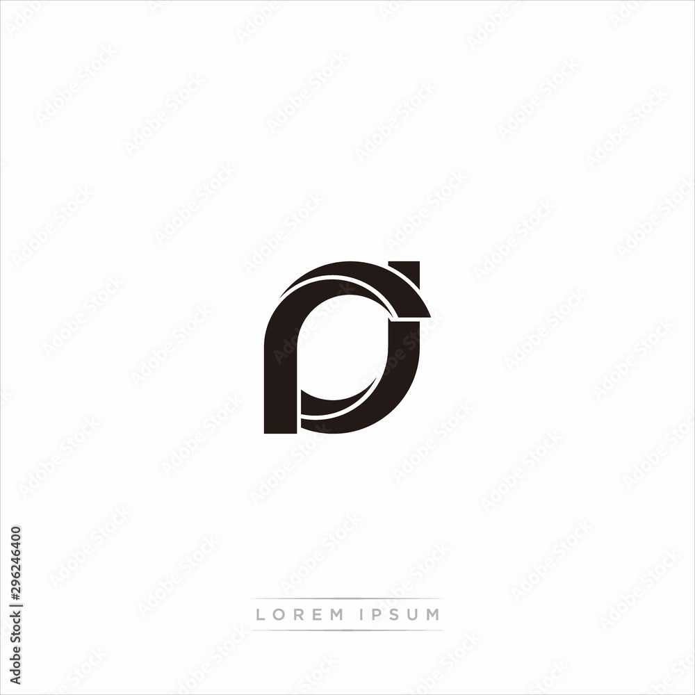 rj Initial Letter Split Lowercase Modern Monogram linked outline rounded logo rj Initial Letter Split Lowercase Modern Monogram linked outline rounded logo