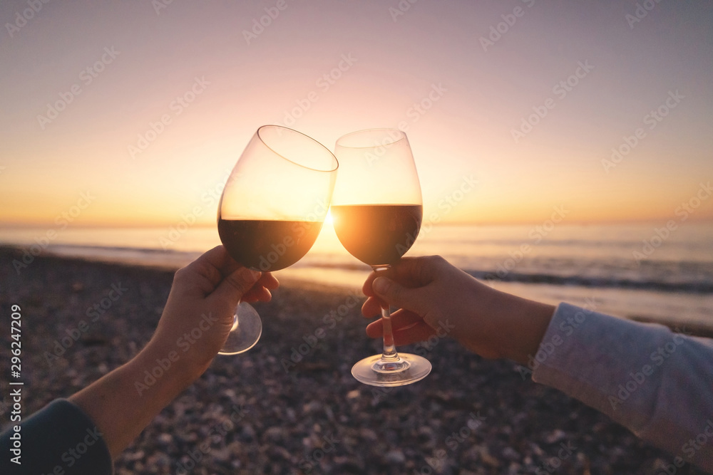 Wine Sunset