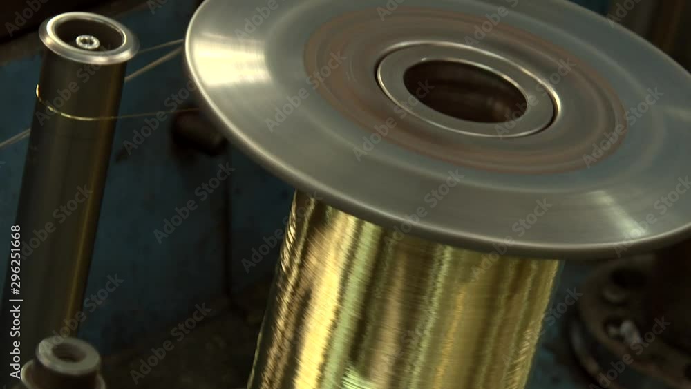 Brass steel wire for high pressure hoses. Brass steel wire for steel cord sleeves. Machines, equipment and coils with wire. Production of wire by drawing technology. Winding wire to reel. Brass steel wire for high pressure hoses. Brass steel wire for steel cord sleeves. Machines, equipment and coils with wire. Production of wire by drawing technology. Winding wire to reel.