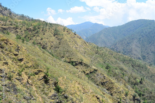 Beautiful landscape in eastern part of Nepal hillside