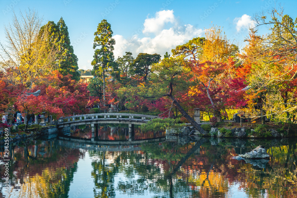 autumn foliage at Eikando Temple in Kyoto, Japan