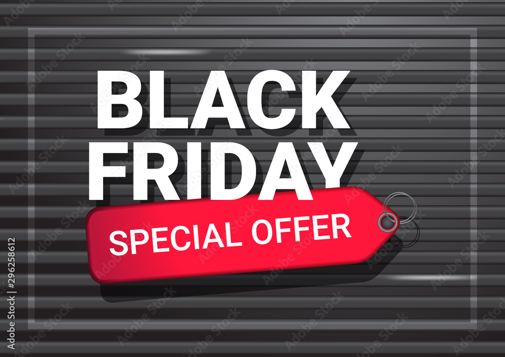 Black friday sale template banner