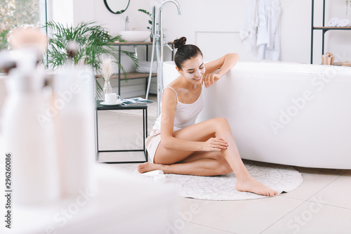 Beautiful young woman with ...