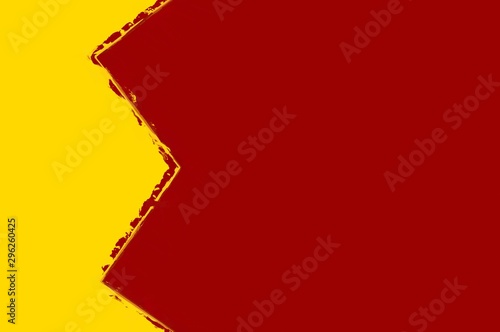 Red and yellow color pattern background