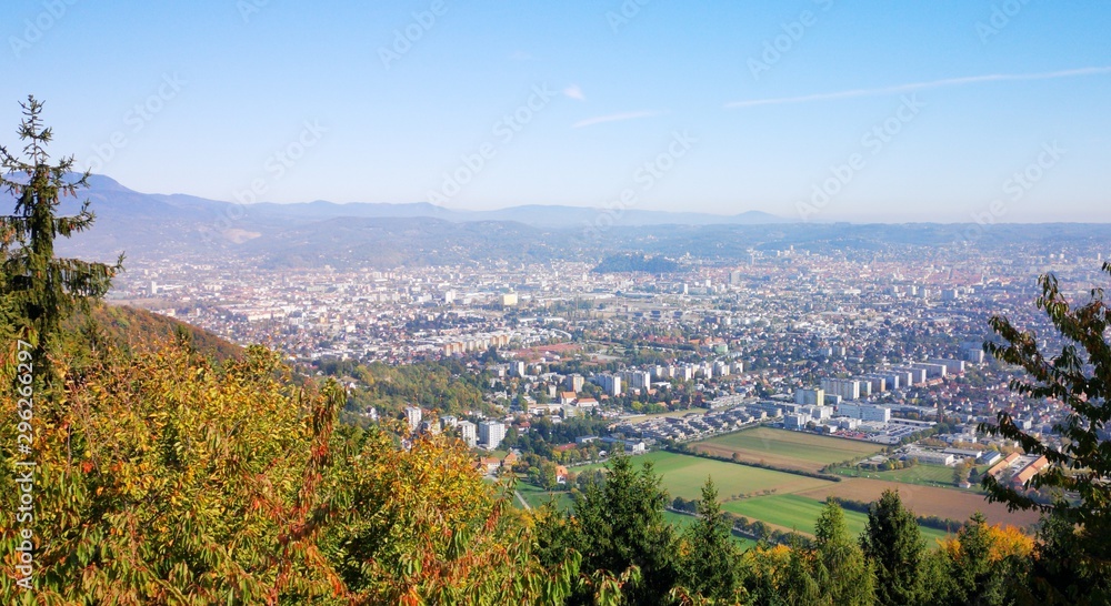 Panorama von Graz