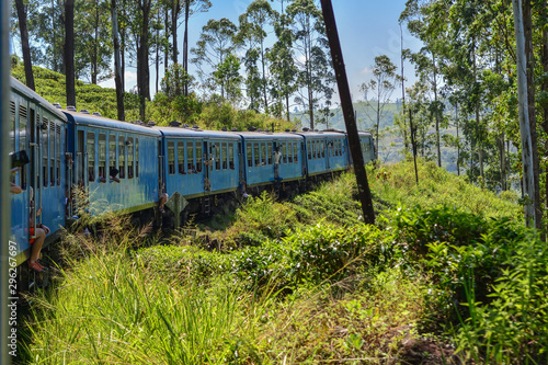 Sri Lanka train railway landscape
