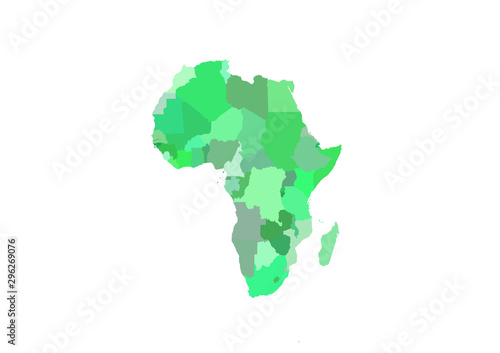 Category color Africa map wallpaper 