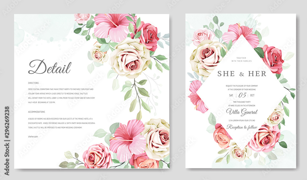 beautiful wedding invitation card and floral wreath designs beautiful wedding invitation card and floral wreath designs