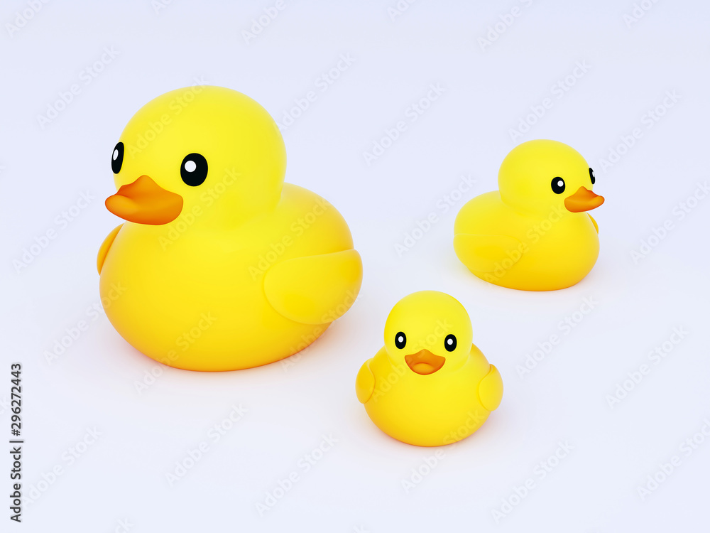 Yellow little duck doll yellow rubber duck doll duck bath toy