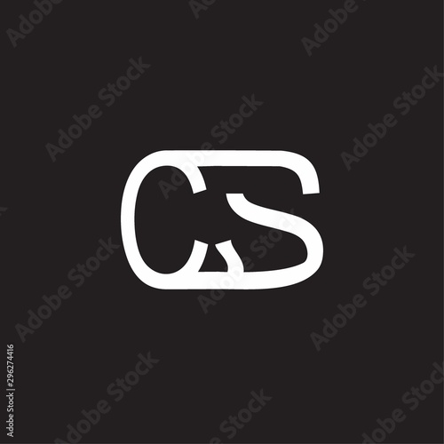 CS intial logo Capital Letters	 photo