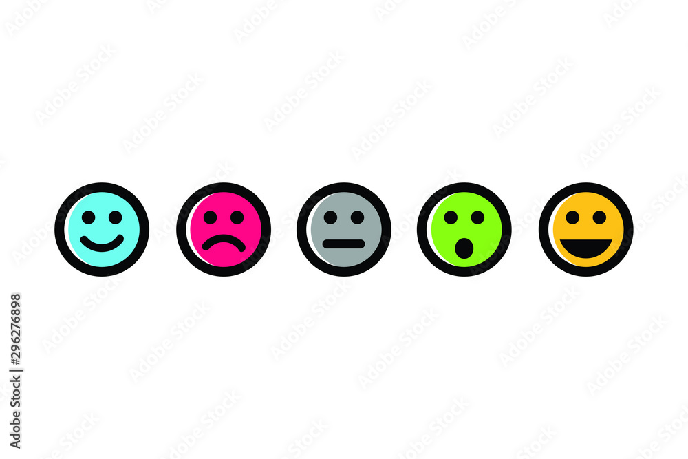 emoji icon set, emoticon vector icon, Isolated vector illustration on white background emoji icon set, emoticon vector icon, Isolated vector illustration on white background