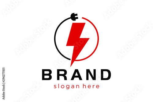 flash concepts, electric logo template, flash icon, electricity logo